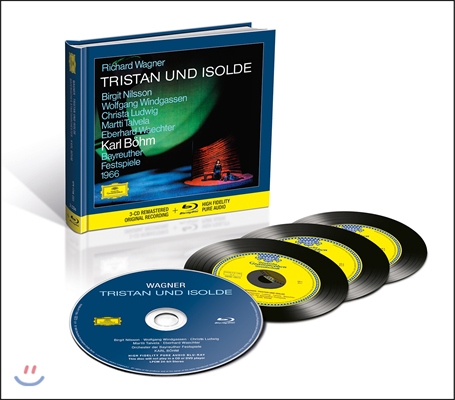 Birgit Nilsson / Karl Bohm 바그너: 트리스탄과 이졸데 - 비르기트 닐손, 바이로이트 페스티벌 오케스트라, 칼 뵘 (Wagner: Tristan und Isolde) [3CD+Blu-Ray Audio]