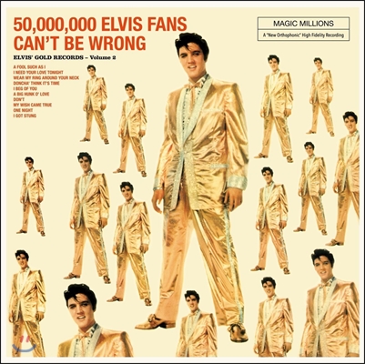 Elvis Presley (엘비스 프레슬리) - 50,000,000 Elvis Fans Can&#39;t Be Wrong [LP]