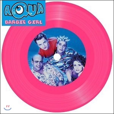 Aqua (아쿠아) - Barbie Girl (바비 걸) [7인치 핑크 컬러 LP]