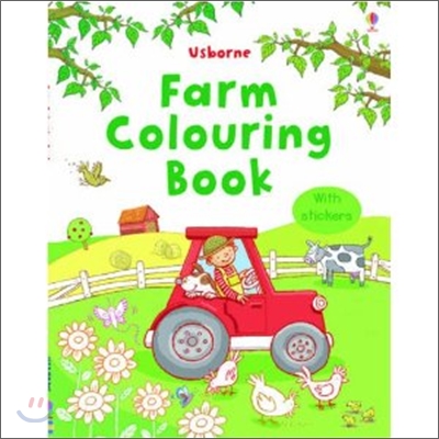 Farm Colouring Book with Stickers