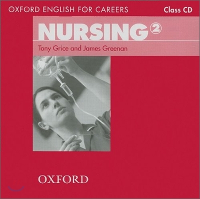 Oxford English for Careers: Nursing 2: Class Audio CD