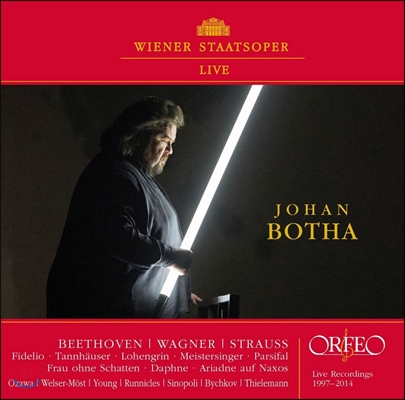 Johan Botha 요한 보타가 부르는 오페라 아리아와 장면들 - 베토벤 / 바그너 / 슈트라우스: 피델리오, 마이스터징거, 로엔그린, 낙소스섬의 아리아드네, 파르지팔 외 (Wiener Staatsoper Live - Opera Arias &amp; Scene