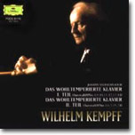 Bach : Well-Tempered Clavier Book.1 &amp; 2 (Excerpts) : Wilhelm Kempff