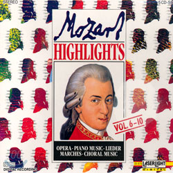 Mozart : Highlights Vol.6~10
