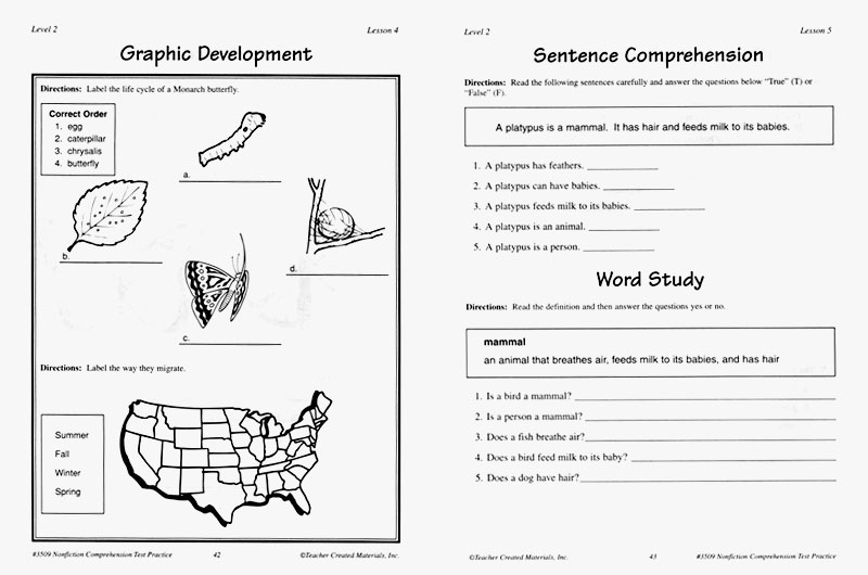 Nonfiction Comprehension Test Practice 2