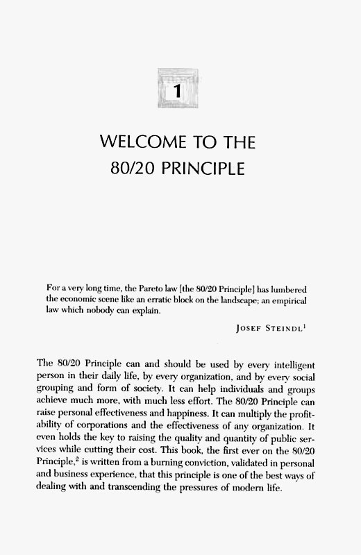 The 80/20 Principle, Expanded and Updated: The Secret to Achieving More with Less