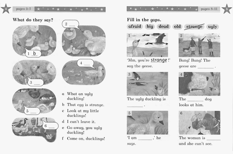 Classic Tales Beginner Level 2 : The Ugly Duckling : Activity Book