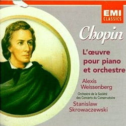 Chopin : Works For Piano &amp; Orchestra : WeissenbergㆍSkrowaczewski