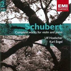 Schubert : Works For Violin And Piano : HoelscherㆍEngel