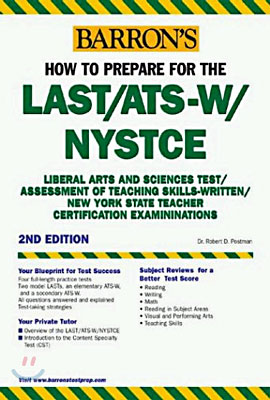 Barron&#39;s How to Prepare for the Last/Ats-W Nystce