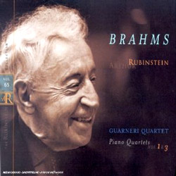 Brahms : Piano Quartet No.1 &amp; No.3 : RubinsteinㆍThe Guarneri Quartet