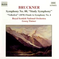 Georg Tintner 브루크너: 교향곡 00번, 4번 - 게오르그 틴트너 (Bruckner: Symphony No.00 &#39;Study Symphony&#39;, No.4 `Romantic`)