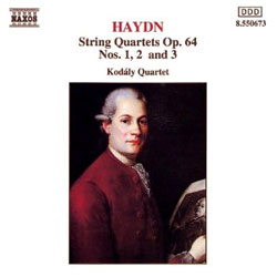 Kodaly Quartet 하이든: 현악 사중주 작품 1-3번 - 코다이 사중주단 (Haydn : String Quartets Op.64) 