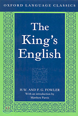 The King&#39;s English