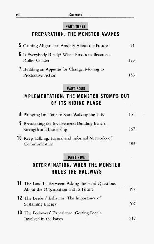 The Change Monster: The Human Forces That Fuel or Foil Corporate Transformation and Change