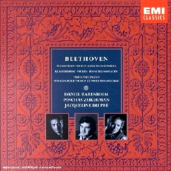 Beethoven : Piano TriosㆍViolin and Cello Sonatas : BarenboimㆍZukermanㆍDu Pre