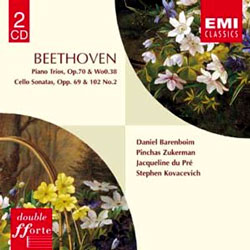 Beethoven : Piano Trios op.70ㆍCello Sonatas : BarenboimㆍZukermanㆍDu PreㆍKovacevich