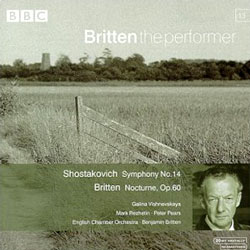 Shostakovich : Symphony No.14 : Britten