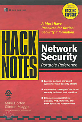 Hacknotes Network Security Portable Reference