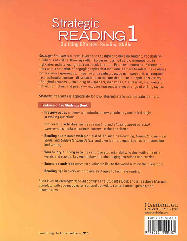 Strategic Reading 1