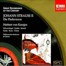 Johann Strauss Ⅱ : Die Fledermaus : Herbert von Karajan