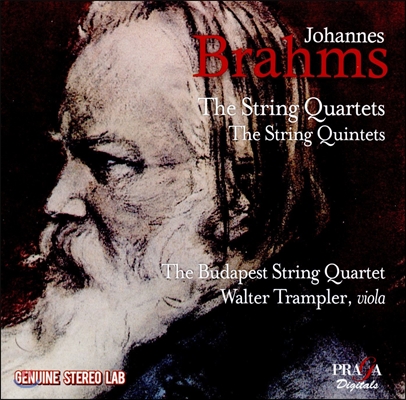 Walter Trampler / Budapest String Quartet 브람스: 현악 사중주, 오중주 (Brahms: String Quartets, Quintets) 