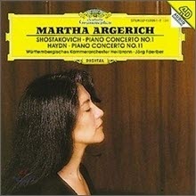 Martha Argerich, Jorg Faerber - Shostakovich : Piano Concerto Op.35 (미개봉/dg3124)