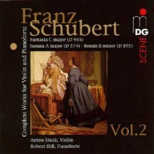 Robert Hill - Schubert : Complete Works For Violin & Pianoforte, Vol. 2 (수입/mdg62006882)