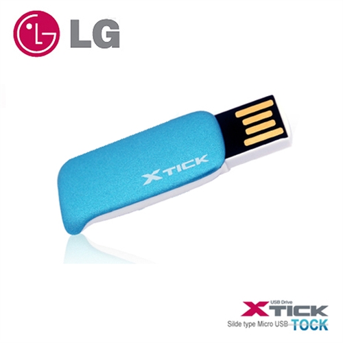 LG전자 USB메모리 XTICK J5 TOCK [16GB] (USB2.0 / 슬라이드방식 / 데이터보호 / 플러그&amp;플레이 / 친환경)
