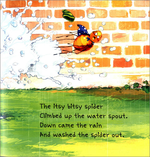 Pictory Mother Goose 1-06 : Itsy Bitsy Spider (Paperback Set)