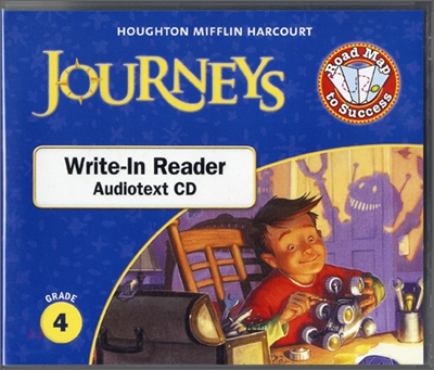 Journeys Write-in Readers for intervention Grade 4 : Audiotext CD