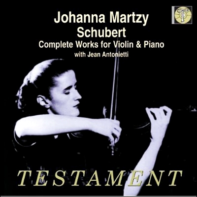 Johanna Martzy 슈베르트: 바이올린과 피아노를 위한 작품 전곡집 - 요한나 마르치 (Schubert: Complete Works for Violin and Piano) 