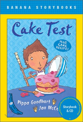 Banana Storybook Blue L15 : Cake test (Book & CD)