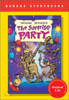Banana Storybook Red L10 : The surprise party (Book &amp; CD)