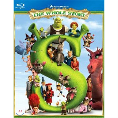 슈렉 The Whole Story (슈렉1,2,3,4 BD - 4 DISC)