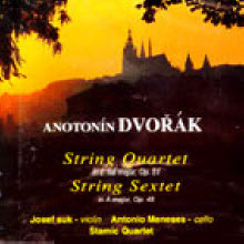 Josef Suk, Stamic Quartet - Dvorak : String Quaret, String Sextet (미개봉/us1012)