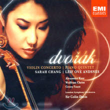 장영주 (Sarah Chang), Colin Davis - Dvorak : Violin Concerto, Piano Quintet (미개봉/ekcd0907)