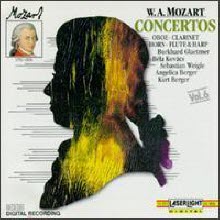 Kurt Berger - Mozart: Concertos: Oboe - Clarinet - Horn - Flute &amp; Harp (수입/미개봉/15651)