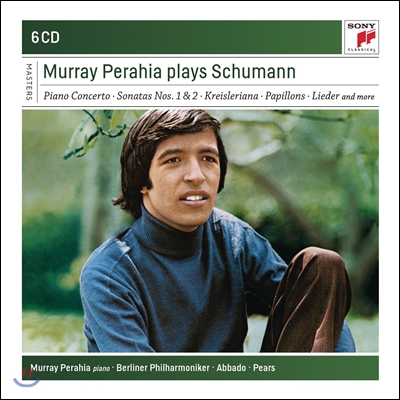 Murray Perahia 머레이 페라이어가 연주하는 슈만: 피아노 협주곡, 소나타 1 &amp; 2번, 크라이슬레리아나, 나비 (Plays Schumann: Piano Concerto, Sonatas, Kreisleriana, Papillons, Lieder)
