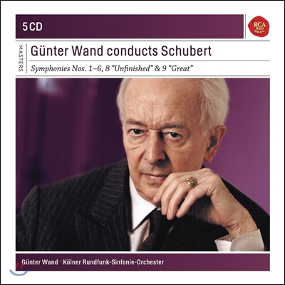 Gunter Wand 귄터 반트가 지휘하는 슈베르트 교향곡집: 1-6번, 8번 &#39;미완성&#39;, 9번 &#39;그레이트&#39; (Conducts Schubert: Symphonies Nos.1-6, 8 &#39;Unfinished&#39;, 9 &#39;Great&#39;)