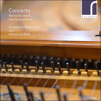 Guillermo Brachetta J.S. 바흐: 이탈리아 협주곡 / W.F. 바흐: 하프시코드 협주곡 G장조 / 그라운: 협주곡 A장조 (Bach / Graun: Concerto - Works For One &amp; Two Harpsichords) 길레르모 브라케타, 메노 판 델프트