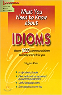 What You Need to Know about Idioms