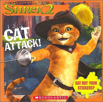 Shrek 2 Cat Attack! : Storybook with Stickers