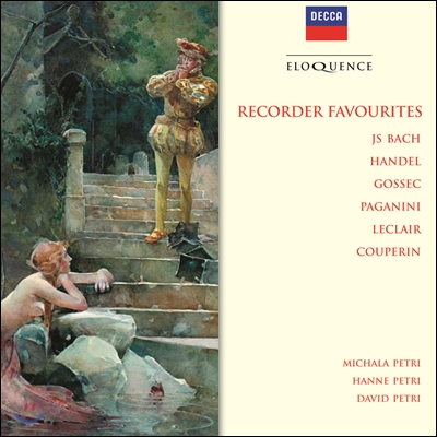 Michala Petri 미칼라 페트리의 리코더 애주곡집 - 바흐 / 헨델 / 고섹 / 파가니니 / 르클레르 / 쿠프랭 (Recorder Favorites - J.S. Bach / Handel / Gossec / Paganini / Leclair / Couperin)