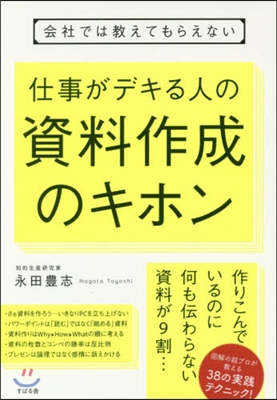 仕事がデキる人の資料作成のキホン