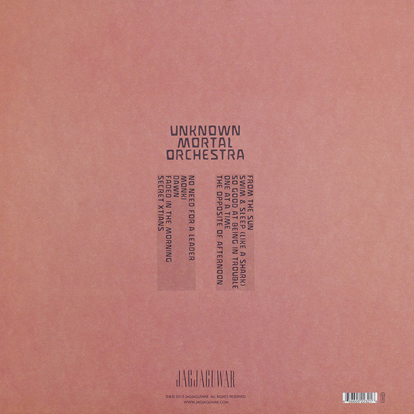 Unknown Mortal Orchestra (언노운 모털 오케스트라) - II [LP]