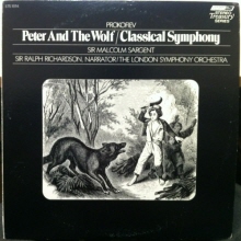 [LP] Malcolm Sargent - Peter &amp; The Wolf (수입/sts15114)