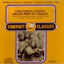 Gregorian Chants - Grand Prix du Disque
