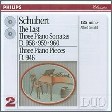 Alfred Brendel - Schubert : The Last Three Piano Sonatas - D.958, D.959, D.960 (2CD/미개봉/dp2725)