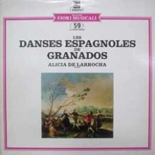 [LP] Larrocha - Granados: Les Danses Espagnoles (수입/efm8059)